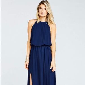 Navy Blue XS bridesmaid dress